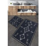 Hanah home set 2 prostirke za kupatilo Tamnosivi