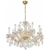  Kolarz 3149.88+4.3.KoT - Kristalni luster MARIA LOUISE, 12xE14/40W/230V, 24K pozlata | Eponuda.com