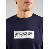 Napapijri Sweater majica 'B-BOX' morsko plava / bijela | shoptok.hr
