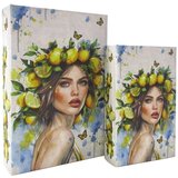 Signes Grimalt Kutija Za Knjige Lemons Woman 2U žuta | shoptok.hr