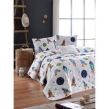  spacex - dark blue vpoly multicolor king quilted bedspread set (fr) | ePonuda.com