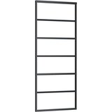  Klizna vrata s priborom crna 76 x 205 cm od ESG stakla - 5 vodoravnih šipki 76 x 205 cm (klizna vodilica od 183 cm) 1 | shoptok.hr