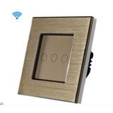 3G Wi-Fi pametni prekidači AL Zlatni (WIFI TOUCH SWITCH) | ePonuda.com