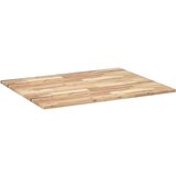 vidaXL Ploča za radni stol neobrađena 100x80x2 cm od bagremovog drva | shoptok.hr