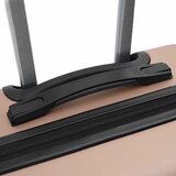 Kofer 3 pcs Ružičasto zlatni 50 x 31 x 78 cm ABS plastika | shoptok.hr