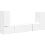  Set TV komoda 4 pcs Bijelo Konstruirano drvo | shoptok.hr