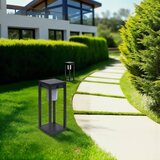 Hesperide LED solarna lampa PIKY LED/3,7V 2600 mAh 40 cm IP65 antracit | Eponuda.com