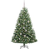  Umjetno božićno drvce s nogom Zelena 150 cm PVC i metal | shoptok.hr