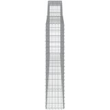  Lučne gabionske košare 4 kom 400x30x40/60 cm pocinčano željezo | Eponuda.ba