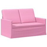  Set sofe 2 pcs Ružičasta Tkanina - Ružičasta 1-sjedalo + 2-sjedalo (120 cm) | shoptok.hr