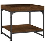  Stolić za kavu boja hrasta 49,5x49,5x45 cm konstruirano drvo | Eponuda.com