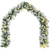  Set mini božićnih drvaca 120 cm 275 LED lampica Topla bijela - Bijela 120 cm s LED svjetlima | shoptok.hr