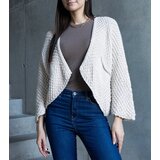UR/CEO White open front cardigan Nira | Shoptok.si