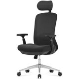  Uredska stolica s masažom Leadpro 6.0 crna | shoptok.hr