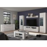 MID.YOU Dnevni Regal Skylight, Bela, Visoki Sijaj, 4-Delno | Shoptok.si