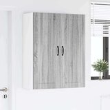  Stenska kuhinjska omarica s polico Siva Sonoma 80 x 31 x 100 cm | Shoptok.si