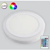 led rgb okrugli nadgradni panel MP18NO-WRGB 18W+6W, 6500K + daljinski