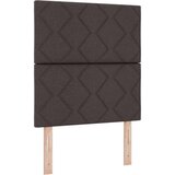  Krevet s podnicom s madracem i klupom tamno smeđi 80x200 cm tkanina | shoptok.hr