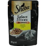 Sheba hrana za mačke selection, komadići piletine u sosu, 85g Cene