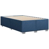  Krevet s oprugama i madracem plavi 120 x 200 cm od tkanine | shoptok.hr