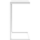  Bočni stolić bijeli 55 x 35 x 66 cm od konstruiranog drva | Shoptok.si