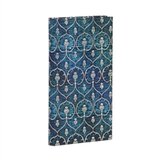 Paperblanks Bilježnica Blue Velvet Slim s tvrdim uvezom, šarena – linije | shoptok.hr