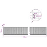  Gabion s žicom debljine 3 5 mm i mrežom 5x2 5 cm 900x20x50 cm - 20 cm 50 cm 900 cm | shoptok.hr