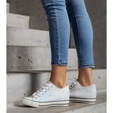 Gemre Green Shiny High Top Sneakers Jadwa | Shoptok.si