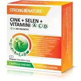 cink+selen+vitamini a,c,d 30 kapsula