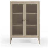 Marckeric Kremno bela kovinska omarica 70x100x40 cm Fayna – | Shoptok.si