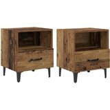  Noćni ormar s ladicama 2 pcs Staro drvo 40 x 35 x 47.5 cm | Eponuda.com