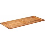 Stolna ploča 140 x 60 x (2,5 - 2,7) cm od masivnog drva bagrema | shoptok.hr