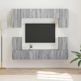  Set TV komoda Zidne 5 pcs Siva Sonoma Konstruirano drvo | shoptok.hr
