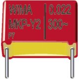 WIMA MKP-Y2-Radijski kondenzator za uklanjanje smetnji, radijalno ožičen 1500 pF 300 V/AC 10 % 10 mm (D x Š x V) 13 x 4 x 9.5 mm | Eponuda.ba