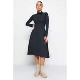 Trendyol Dress - Gray - A-line Cene