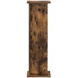  Stalak za biljke 2 pcs Dimljeni Hrast 25 x 25 5 x 80 5 cm | shoptok.hr