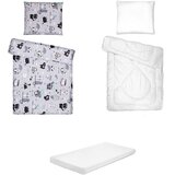  Posteljina set 5 elemenata za krevet 160x80 cm uzorak-30 | shoptok.hr