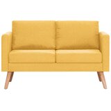  2-dijelni set sofa od tkanine žuti | Eponuda.ba