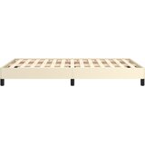  Okvir za krevet krem 120 x 200 cm od umjetne kože | Eponuda.com