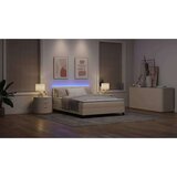 Box spring krevet s madracem Krema 140 x 190 cm tkanina | shoptok.hr