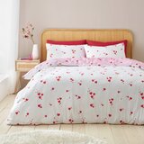 Catherine Lansfield Bijela/ružičasta posteljina za krevet za jednu osobu od krepa 135x200 cm Seersucker Heart – | shoptok.hr