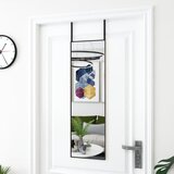  Ogledalo za vrata crno 30 x 100 cm od stakla i aluminija | Eponuda.ba