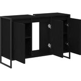  Kupaonski ormar Crni hrast 90 x 30 x 60 cm Konstruirano drvo | Eponuda.com