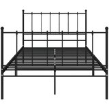 Okvir za krevet crni metalni 120 x 200 cm | shoptok.hr