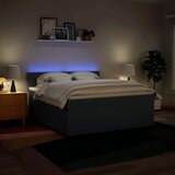  Krevet s oprugama i madracem plavi 180x200 cm od tkanine | shoptok.hr