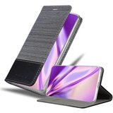 Cadorabo Case, združljiv s Samsungom v sivi črni barvi - zaščitni pokrov z magnetnim zapiranjem, stoječo funkcijo in režo za kartico, (20567236) | Shoptok.si