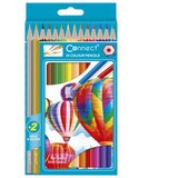  BOJE DRVENE 12 PLUS 2 (ZLATNA I SREBRNA) BOJA CONNECT BLISTER | Shoptok.si