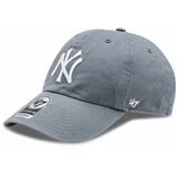 47 Brand Kapa s šiltom Mlb New York Yankees '47 Clean Up W/No Loop Label B-NLRGW17GWS-S0 Siva