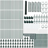  Heksagonalna ograda s betonskom osnovom 100 x 1,2 m Zelena | shoptok.hr