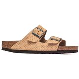 Birkenstock Arizona Suede Emboss Dots Femme Beige Bež | shoptok.hr